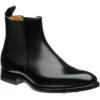 7902rubber-soled Chelsea Boots -Fashion Shoe Shop carlos santos 7902 rubber in black calf 1