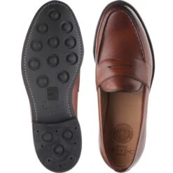 Howard R Rubber-soled Loafers -Fashion Shoe Shop cheaney howard r in mahogany grain 3