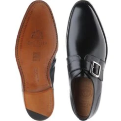 Moorgate Monk Shoes 7 Moorgate Monk Shoes -Fashion Shoe Shop cheaney moorgate in black calf 3