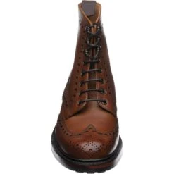 Tweed C Boots -Fashion Shoe Shop cheaney tweed c in almond grain 2