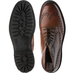 Tweed C Boots -Fashion Shoe Shop cheaney tweed c in almond grain 3