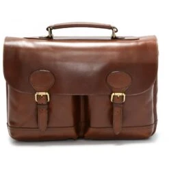 Archway Briefcase -Fashion Shoe Shop herring archway briefcase in brandy calf 5