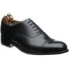 Belgravia Semi-brogues -Fashion Shoe Shop herring belgravia in black calf 1