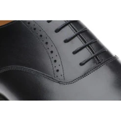 Belgravia Semi-brogues -Fashion Shoe Shop herring belgravia in black calf 4