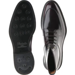 Brienz Rubber-soled Boots -Fashion Shoe Shop herring brienz in burgundy polished 3