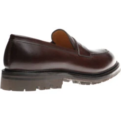 Brighton Rubber-soled Loafers -Fashion Shoe Shop herring brighton in dark brown calf 4