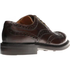 Burford R Rubber-soled Brogues 10 Burford R Rubber-soled Brogues -Fashion Shoe Shop herring burford r in brown waxy 4