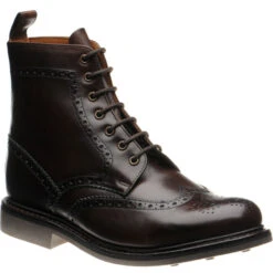Buxtonrubber-soled Brogue Boots