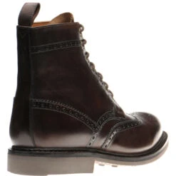 Buxtonrubber-soled Brogue Boots -Fashion Shoe Shop herring buxton rubber in brown calf 4