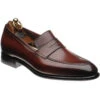 Cadogan Loafers -Fashion Shoe Shop herring cadogan in rosewood calf 1