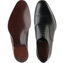 Charles II Oxfords -Fashion Shoe Shop herring charles ii in black calf 3