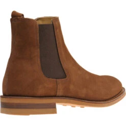 Chichester Rubber-soled Chelsea Boots -Fashion Shoe Shop herring chichester in brown suede 4