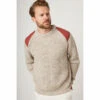 Commando Patch Sweater By Peregrine -Fashion Shoe Shop herring commando patch sweater by peregrine in skiddaw 1