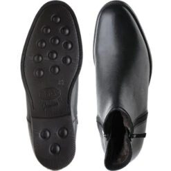 Copenhagen (Warm Lined) Rubber-soled Chelsea Boots -Fashion Shoe Shop herring copenhagen warm lined in black calf 3