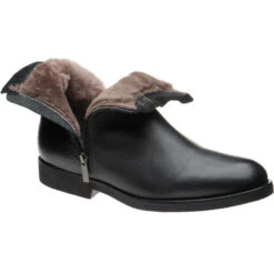 Copenhagen (Warm Lined) Rubber-soled Chelsea Boots -Fashion Shoe Shop herring copenhagen warm lined in black calf 4