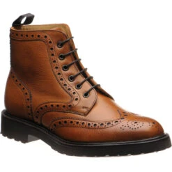 Corsham Rubber-soled Brogue Boots