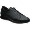 Cranston Two-tone Rubber-soled Formal Shoes -Fashion Shoe Shop herring cranston in black calf and croc 1
