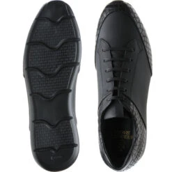 Cranston Two-tone Rubber-soled Formal Shoes 9 Cranston Two-tone Rubber-soled Formal Shoes -Fashion Shoe Shop herring cranston in black calf and croc 3