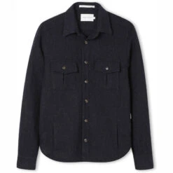 Dexter Wool Over Shirt By Peregrine