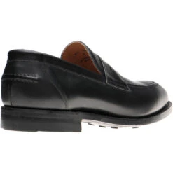 Dunham Rubber-soled Loafers -Fashion Shoe Shop herring dunham in black calf 4