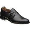 Enfield II Hybrid-soled Monk Shoes -Fashion Shoe Shop herring enfield ii in black calf 1