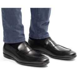 Enzo Rubber-soled Loafers 13 Enzo Rubber-soled Loafers -Fashion Shoe Shop herring enzo in black calf 6