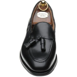 Fletcher Rubber-soled Tasselled Loafers -Fashion Shoe Shop herring fletcher in black calf 2