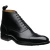 Flynn R Rubber-soled Boots -Fashion Shoe Shop herring flynn r in black calf 1