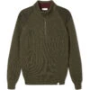 Foxton Zip Jumper By Peregrine -Fashion Shoe Shop herring foxton zip jumper by peregrine in olive 1