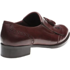 Giulietta Ladies Hybrid-soled Tasselled Loafers -Fashion Shoe Shop herring giulietta in burgundy calf 4