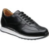 Goodwood Rubber-soled 2 Goodwood Rubber-soled -Fashion Shoe Shop herring goodwood in black calf and white sole 1