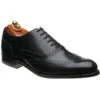 Gosport Brogues -Fashion Shoe Shop herring gosport in black calf 1