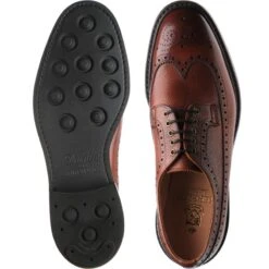 Grassmere II Rubber-soled Brogues -Fashion Shoe Shop herring grassmere ii in mahogany grain 3