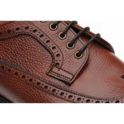 Grassmere II Rubber-soled Brogues -Fashion Shoe Shop herring grassmere ii in mahogany grain 4
