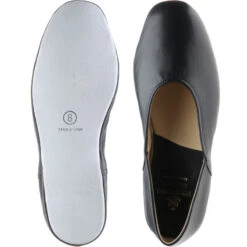 Grecia Slippers -Fashion Shoe Shop herring grecia in navy kid 3