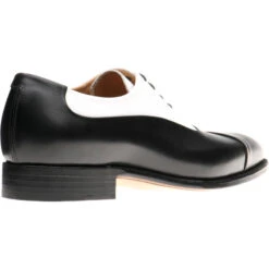 Gusbourne Two-tone Oxfords -Fashion Shoe Shop herring gusbourne in black and white calf 4