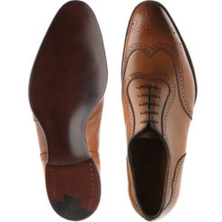 Henry II Brogues -Fashion Shoe Shop herring henry ii in chestnut calf 3