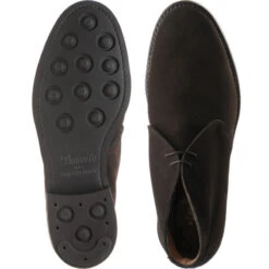 Herald Rubber-soled Chukka Boots -Fashion Shoe Shop herring herald in bitter choc suede 3