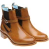 Jodie Ladies Rubber-soled Chelsea Boots -Fashion Shoe Shop herring jodie in cedar calf with cedar strap 1