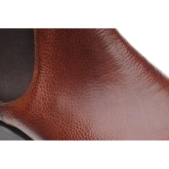 Kirkdalerubber-soled Chelsea Boots -Fashion Shoe Shop herring kirkdale rubber in mahogany grain 4