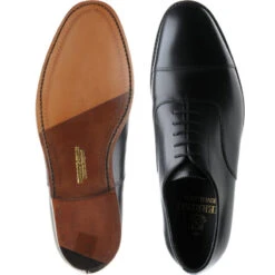 KnightsbridgeOxfords -Fashion Shoe Shop herring knightsbridge oxford in black calf 3