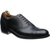 Lambeth Semi-brogues -Fashion Shoe Shop herring lambeth in black calf 1