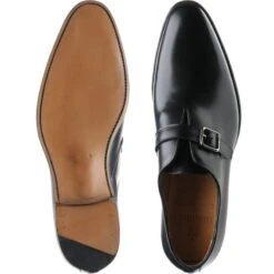 Lawrence Monk Shoes 9 Lawrence Monk Shoes -Fashion Shoe Shop herring lawrence in black calf 3