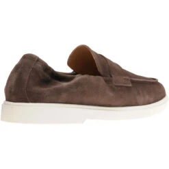 Matira Rubber-soled Loafers -Fashion Shoe Shop herring matira in brown suede 4