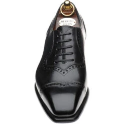 Millbank Brogues -Fashion Shoe Shop herring millbank in black calf 2