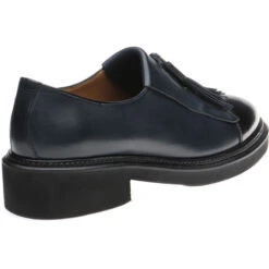 Miranda Ladies Rubber-soled Tasselled Loafers -Fashion Shoe Shop herring miranda in blue calf and black calf 4