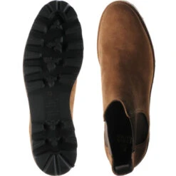 Molveno Ladies Rubber-soled Chelsea Boots 9 Molveno Ladies Rubber-soled Chelsea Boots -Fashion Shoe Shop herring molveno in brown suede 3