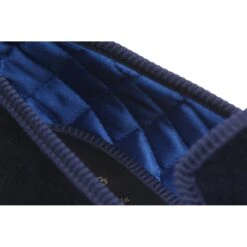 Monarch House Shoes -Fashion Shoe Shop herring monarch in navy velvet 4