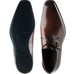 Monkwell Monk Shoes -Fashion Shoe Shop herring monkwell in dark brown calf 3