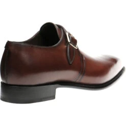 Monkwell Monk Shoes -Fashion Shoe Shop herring monkwell in dark brown calf 4